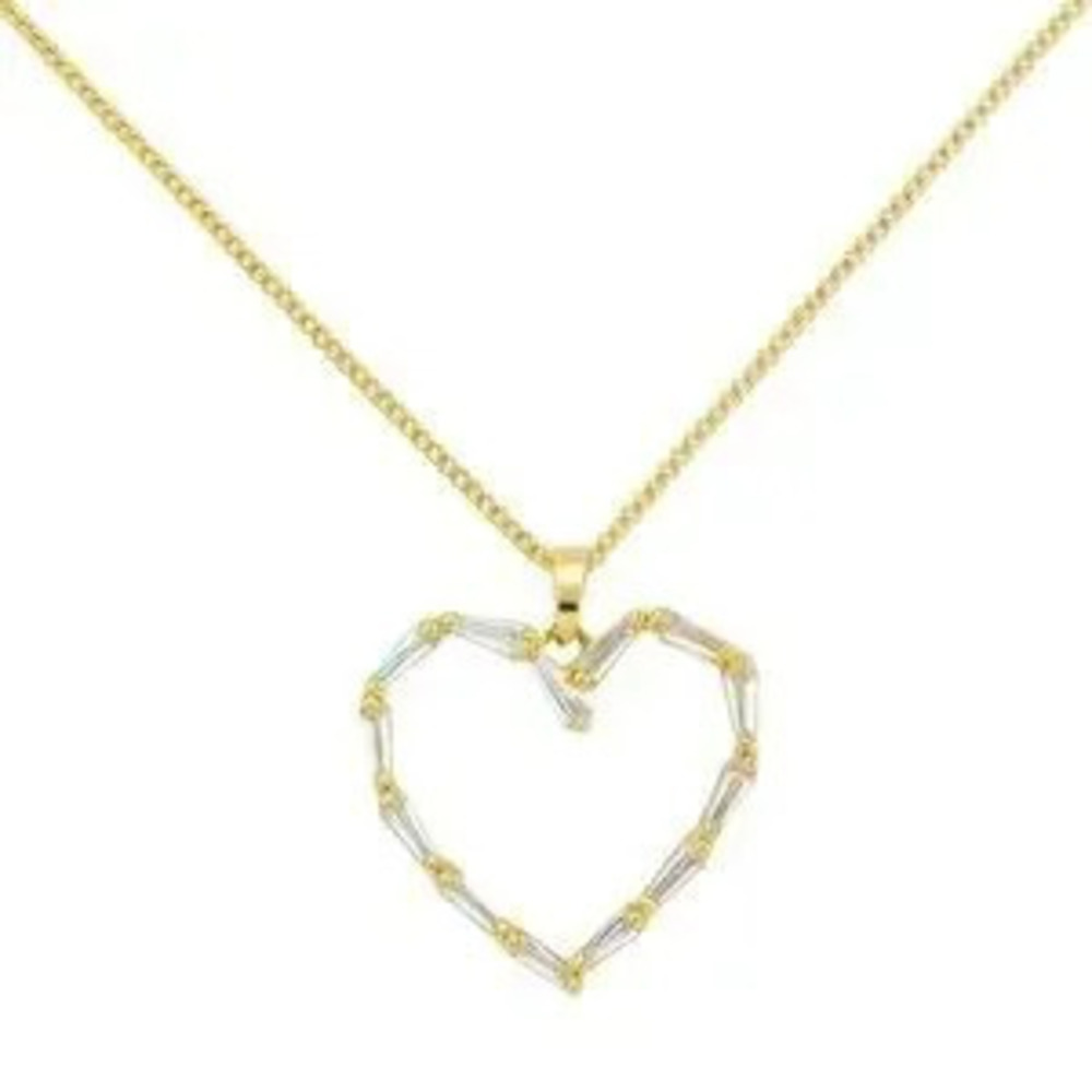 ?? Romantic Gold Heart Necklace